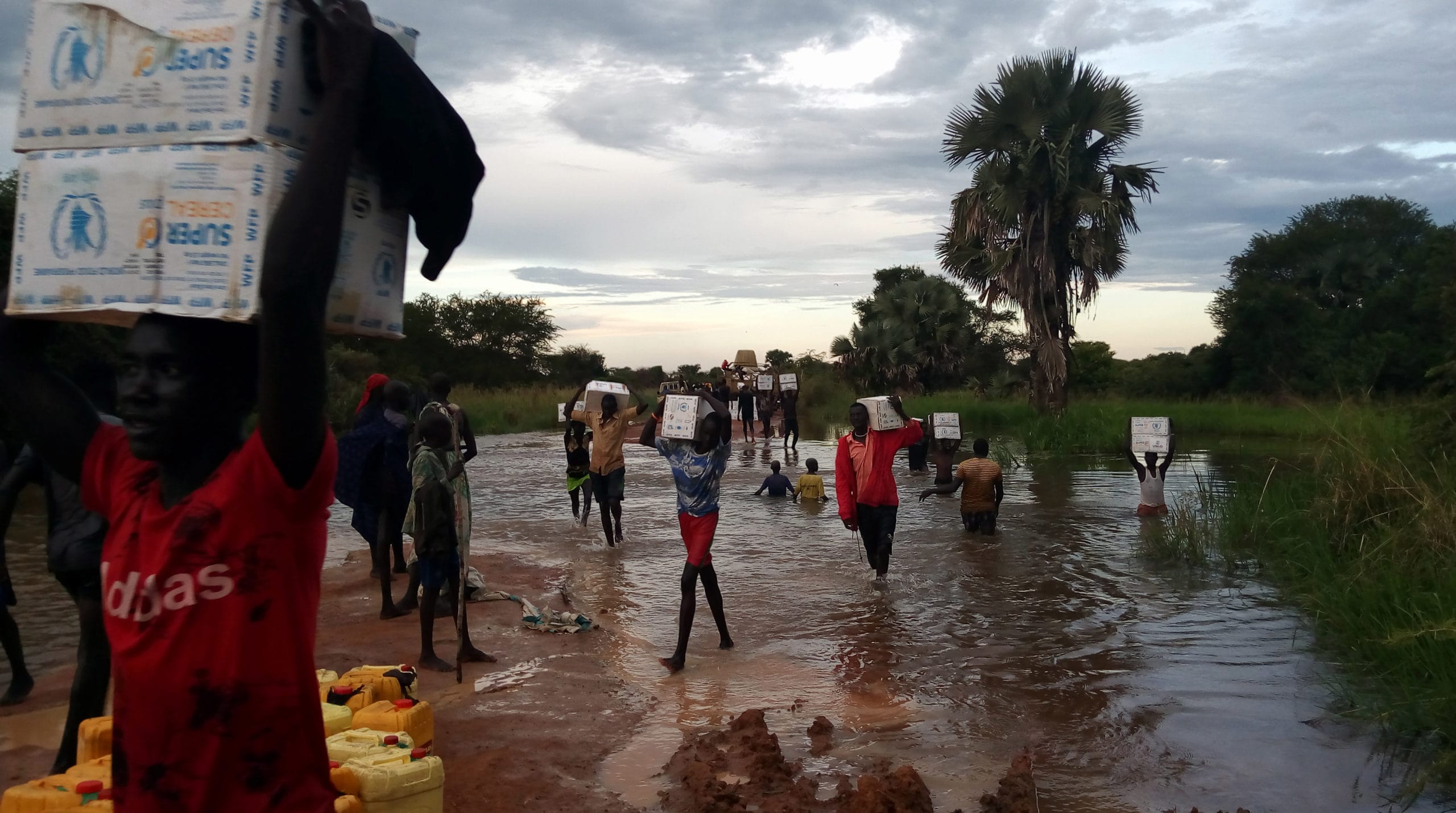 South Sudan resisting floods