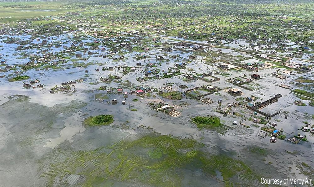 Emergency Cyclone Eloise in Mozambique