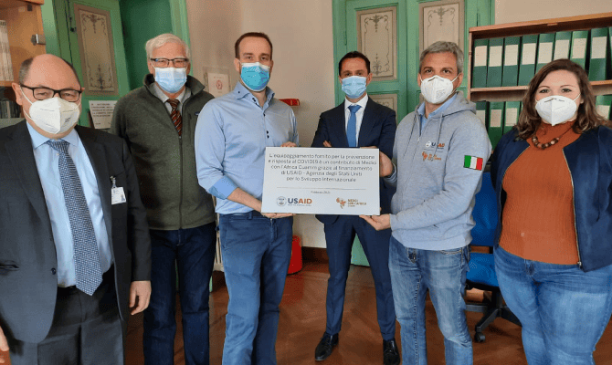 COVID-19: NEW EQUIPMENT TO THE HOSPITAL OF CARATE BRIANZA, LOMBARDY