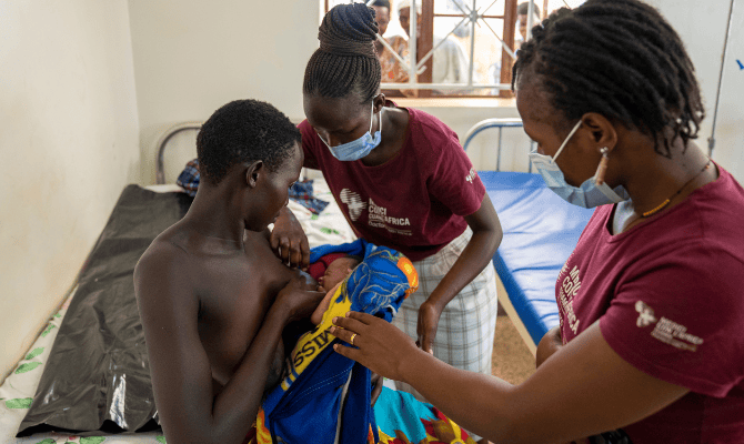 PROMOTING BREASTFEEDING TO PREVENT MALNUTRITION