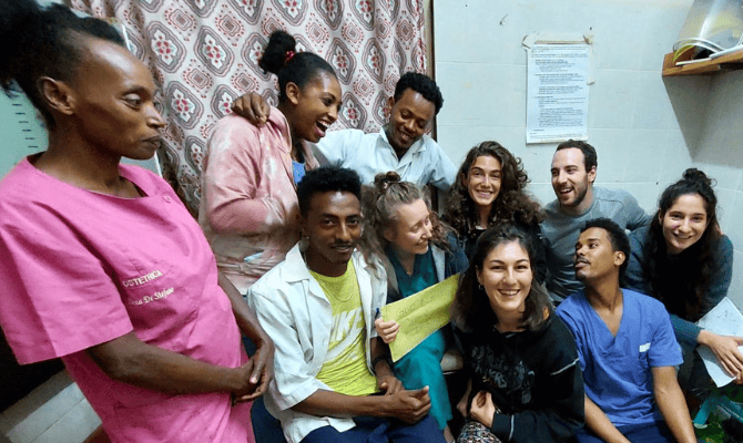 OBSTETRICIANS WITH AFRICA THANKS TO MEGA SCHOLARSHIP