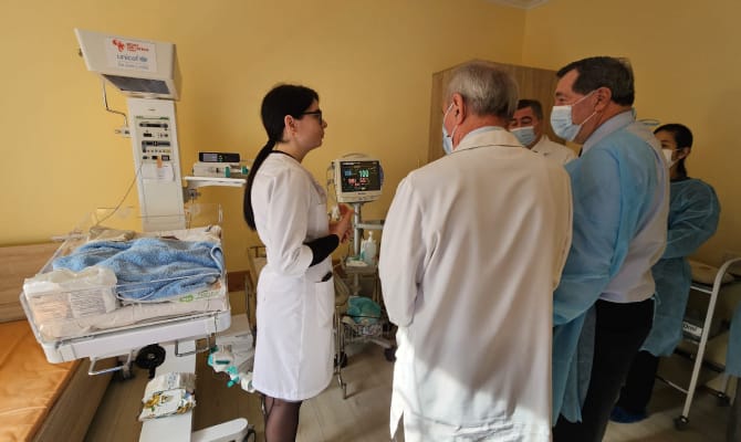 The American Ambassador to the Holy See in Moldova with CUAMM