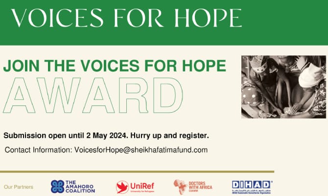 VOICES FOR HOPE AWARD