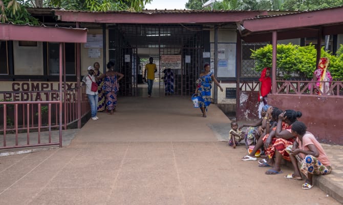 BANGUI RENEWED SUPPORT TO THE PEDIATRIC COMPLEX