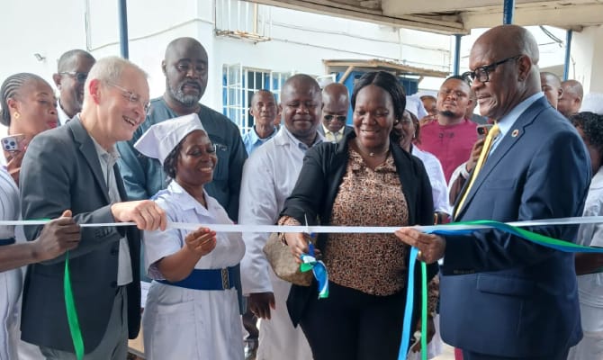 Sierra Leone new premises at PCMH