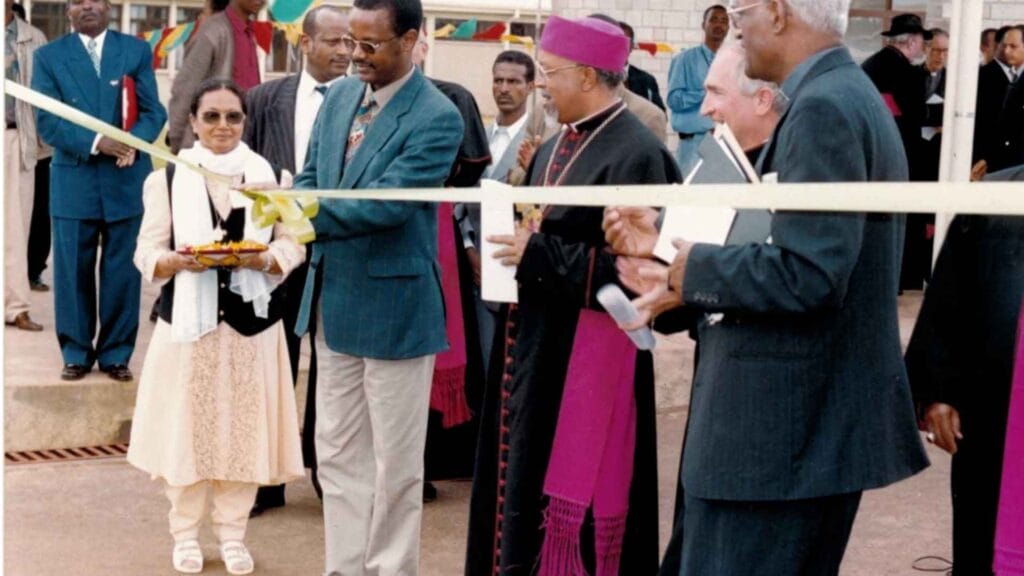 The inauguration of the Wolisso Hospital